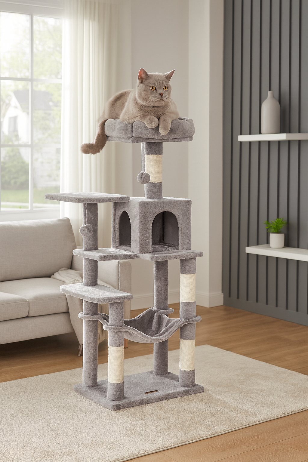 Arbre à Chat Hauteur 143 cm