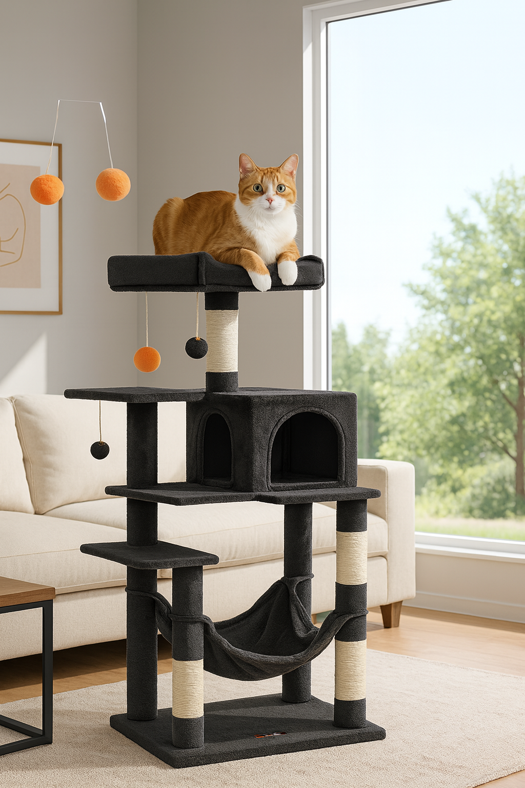 Arbre à Chat Hauteur 143 cm