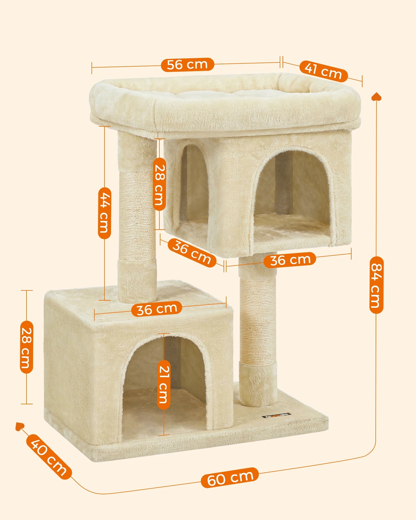 Arbre à chat moderne