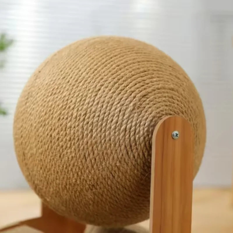 Boule à gratter pour chat