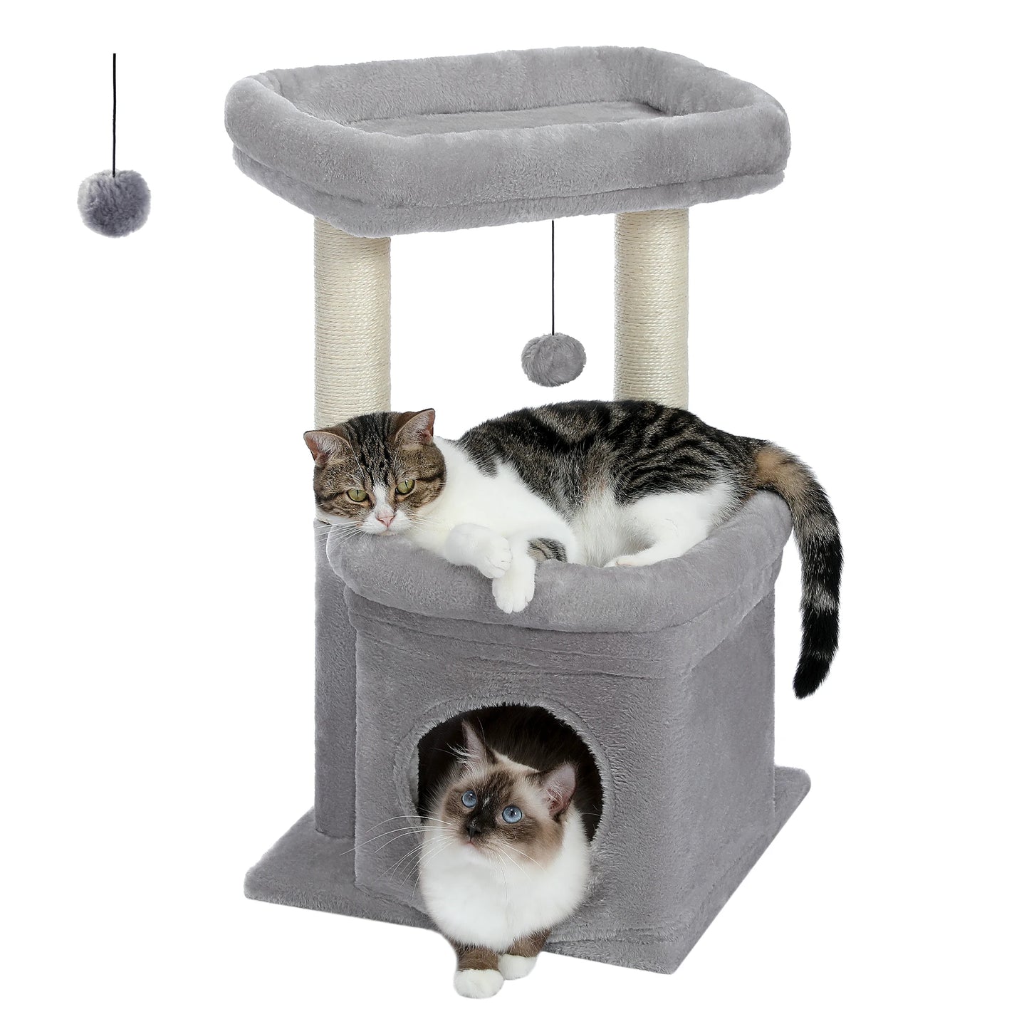 Arbre à chat moderne pour 1 à 2 chats