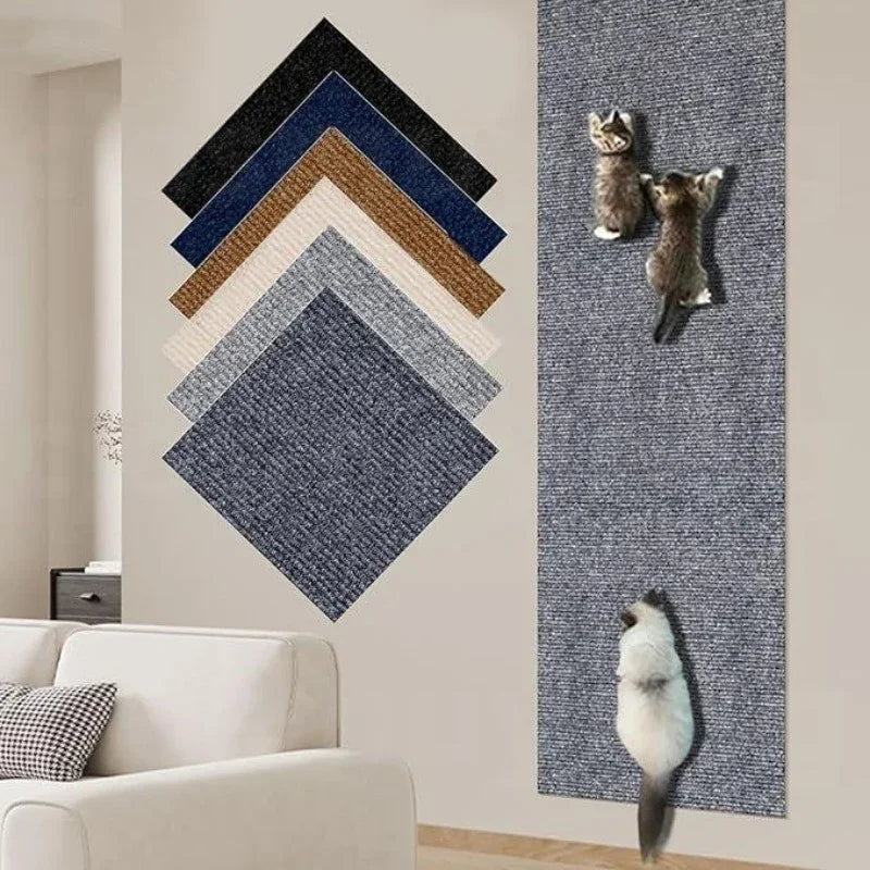 Protection de canapé anti-griffes pour chat – Tapis autocollant et découpable disponible en 7 couleurs | ArbroChat™