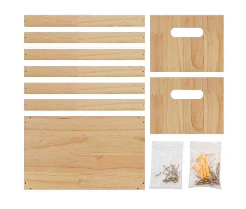 Panier mural en bois pour chat