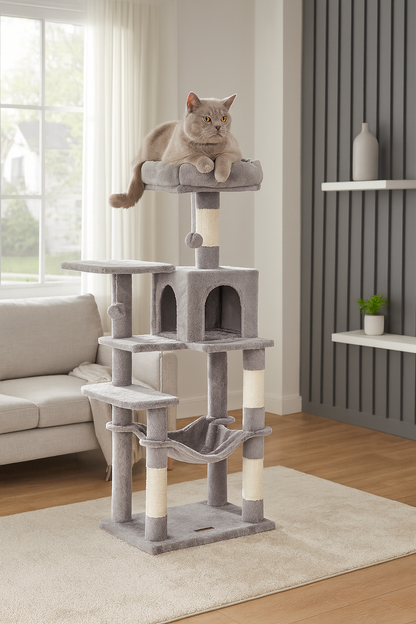Arbre à Chat Hauteur 143 cm