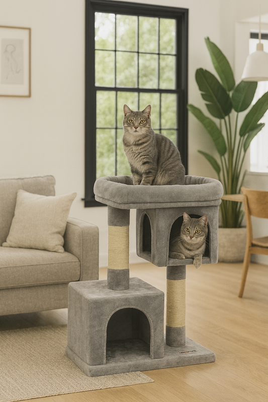Arbre à chat moderne