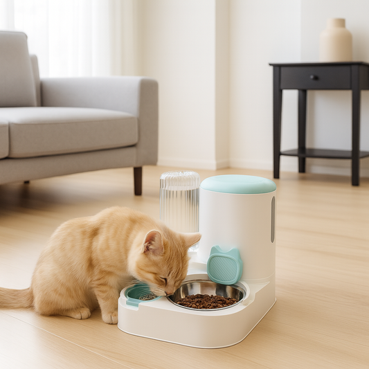 Mangeoire automatique pour chats