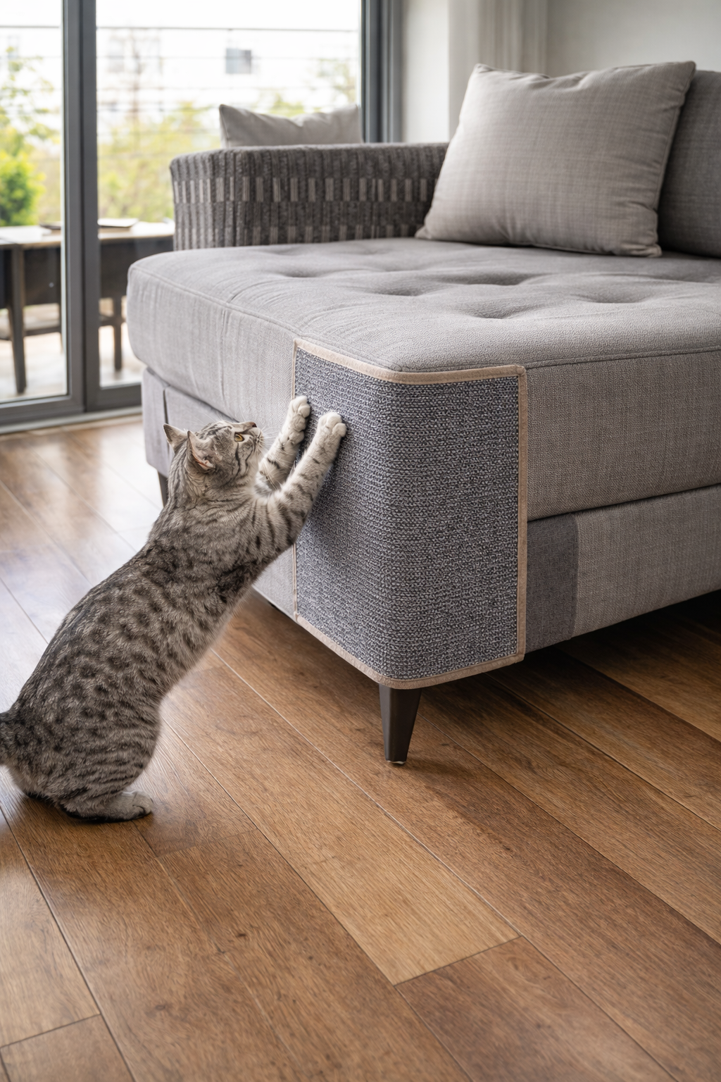 Protection canapé anti-griffes – Tissu autocollant ArbroChat™