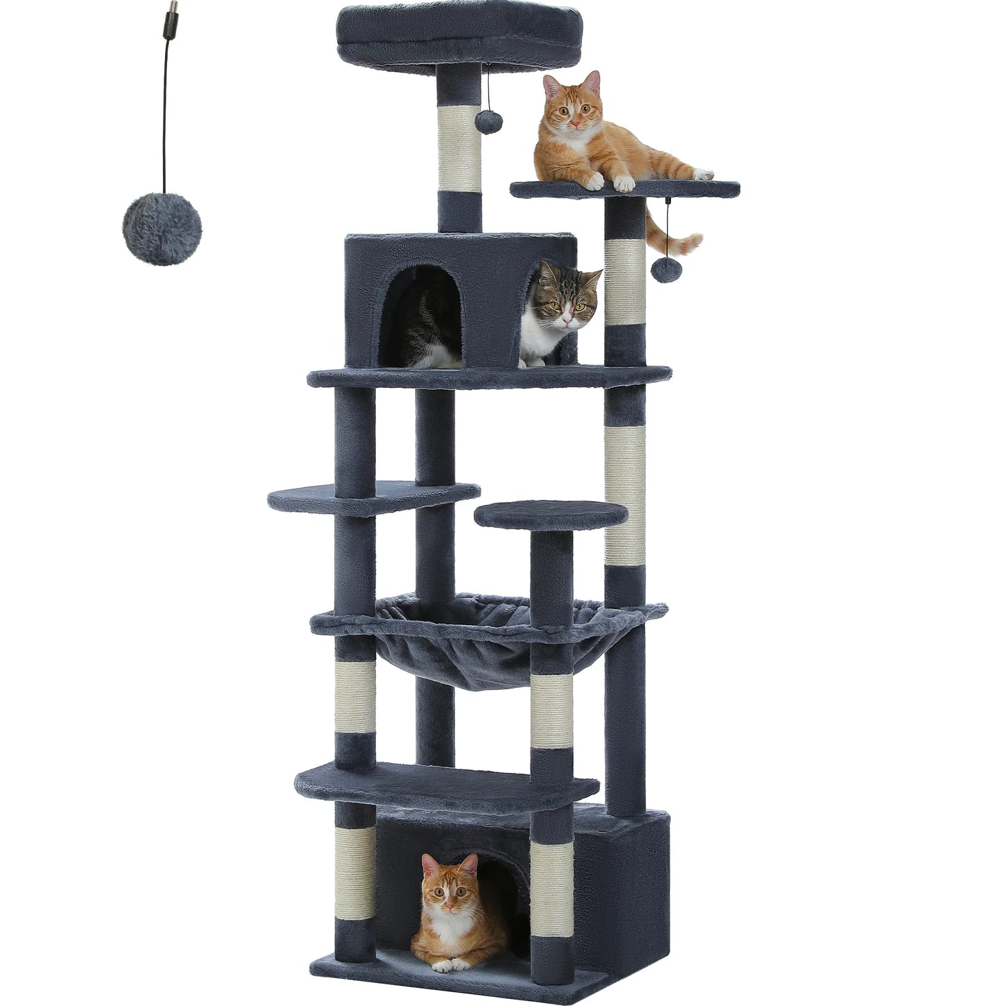 Grand arbre à chats d'intérieur