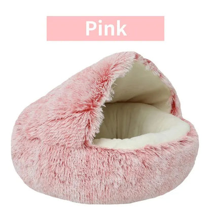 Lit en peluche pour chat